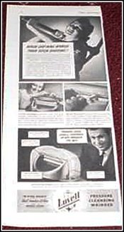 1940 Lovell Wringer Washer ad
