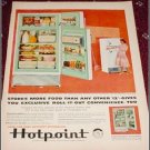 1957 Hotpoint Refrigerator ad