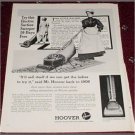 1961 Hoover Vacum Cleaner ad