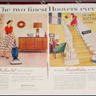 1955 Hoover Deluxe 63 & Constellation Vacum Cleaner ad