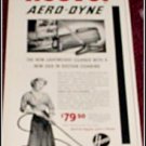 1950 Hoover Aero-Dyne ad