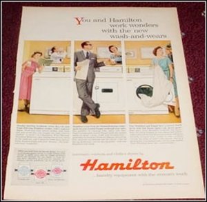 1959 Hamilton Washer Dryer ad