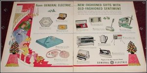 1960 GE Appliances Christmas ad