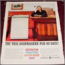 1960 GE Dishwasher ad