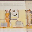 1960 GE Appliances 3 page foldout  ad