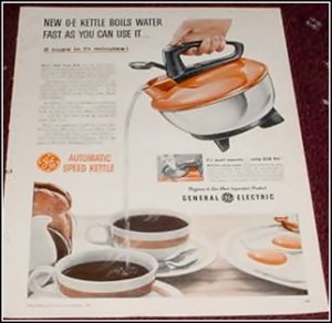 1955 GE Speed Kettle ad