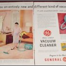 1955 GE Roll Easy Vacum Cleaner ad
