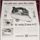 1951 GE Electric Iron ad