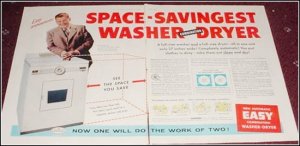 1956 Easy Washer Dryer ad with Arthur Godfrey