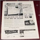 1950 Coolerator Electric Range ad