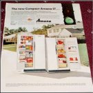 1968 Amana 17 Refrigerator ad