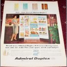 Admiral Duplex Refrigerator ad