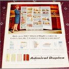 1967 Admiral Duplex Refrigerator ad