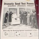 1957 Westinghouse Laundromat ad