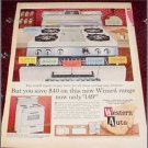 1963 Western Auto Wizard Range ad
