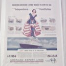 American Export Lines ad