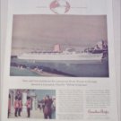 1958 Canadian Pacific White Empress ad