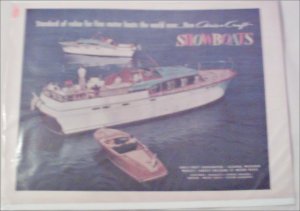 Chris-Craft Boat ad