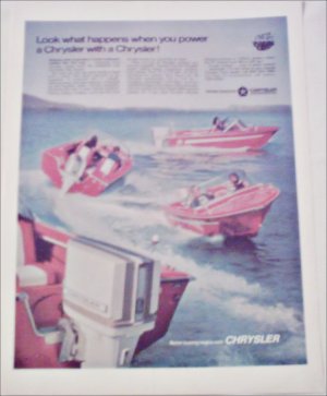 1968 Chrysler Boat ad #2