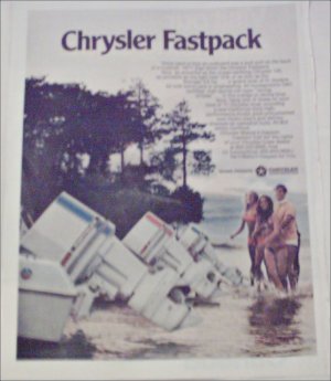 1970 Chrysler Boat ad