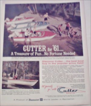 1961 Cutter Boat ad #1