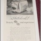 1945 Toastmaster Toaster ad