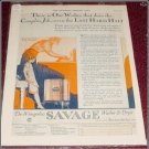 1927 Savage Washer & Dryer ad