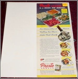1943 Presto Cooker ad