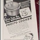 1940 Presto Cooker ad