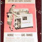 Norge Gas Range ad