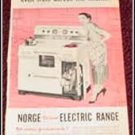 Norge Electric Range ad