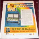 1930 Nesco Deluxe Gas Stove ad
