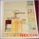 1954 Necchi Sewing Machine ad