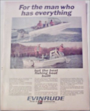 Evinrude Sportsman Boat ad