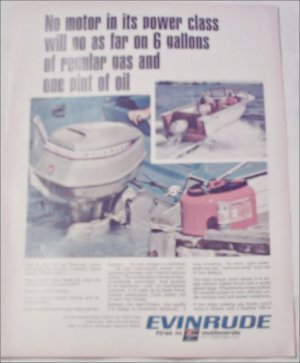 1967 Evinrude Starflite 100-S Motor ad