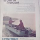 1968 Evinrude Fisherman Motor ad