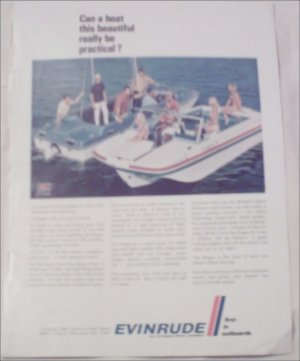 1969 Evinrude Rogue II Boat ad