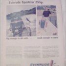 1969 Evinrude Sportster Motor ad