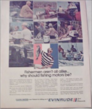 1972 Evinrude Motor ad