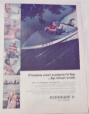 1973 Evinrude Boat & Motor ad