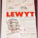 Lewyt Vacum Cleaner ad