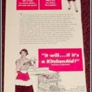 1950 Kitchen Aid Dishwasher ad