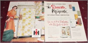 1953 IH Decorator Refrigerator ad