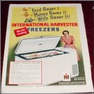 1951 IH Freezer ad