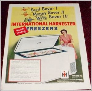 1951 IH Freezer ad
