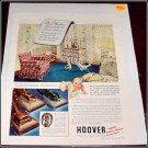 1940 Hoover vacum cleaner ad