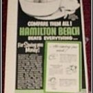 Hamilton Beach Mixette Mixer ad