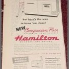 1949 Hamilton washer & dryer ad