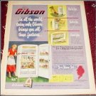1951 Gibson Refrigerator ad