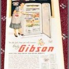 1950 Gibson Refrigerator ad